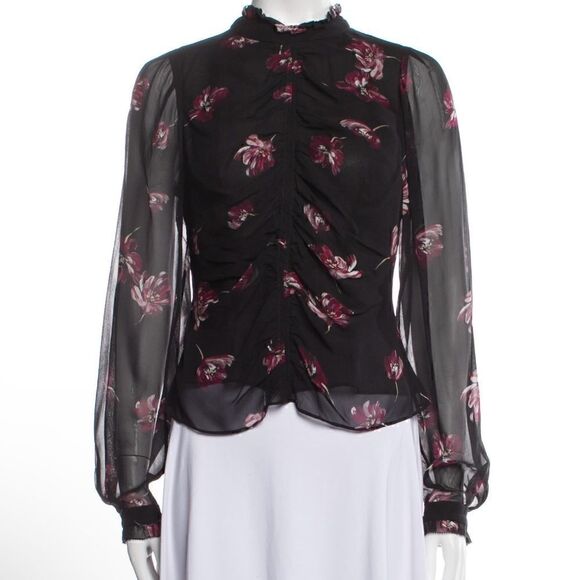 Nicolas silk blouse size XS - Picture 3 of 3